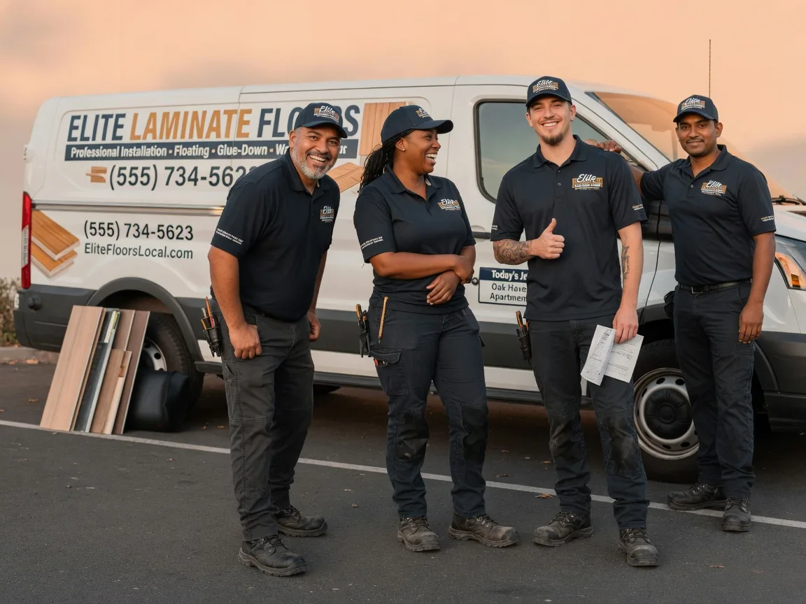 Laminate flooring installation company in Gambier, OH